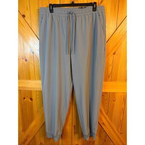 Xersion Woven Jogger Pant Grey Size 2XLT nwt (6654)